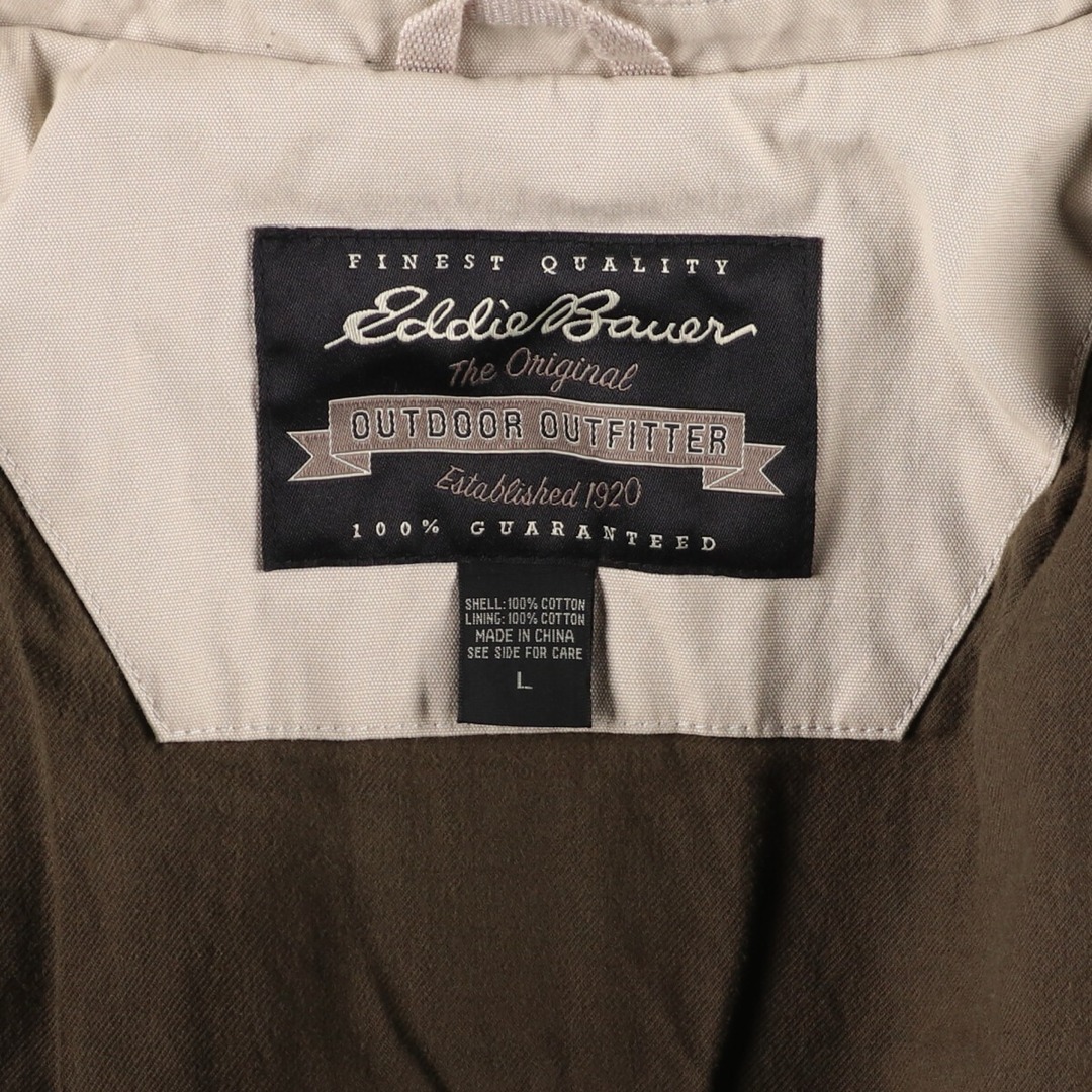 Eddie Bauer(エディーバウアー)の古着 00年代 エディーバウアー Eddie Bauer ハンティングジャケット メンズL /eaa409710 メンズのジャケット/アウター(その他)の商品写真