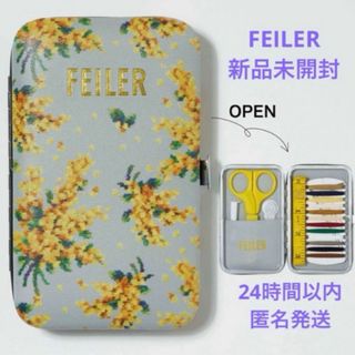 フェイラー(FEILER)のフェイラー お裁縫キット＆ミモザソラーレ柄 カードケース セット(ファッション)