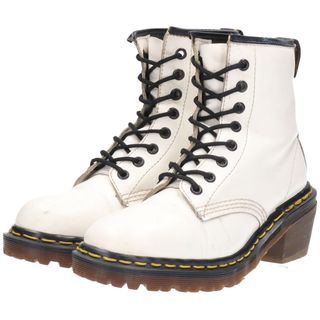 ドクターマーチン(Dr.Martens)の古着 ドクターマーチン Dr.Martens 厚底 8ホールブーツ レディース23.0cm /saa009488(ブーツ)