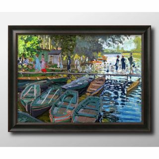 4698■A3アートポスター『クロード・モネ』絵画 イラスト マット(その他)