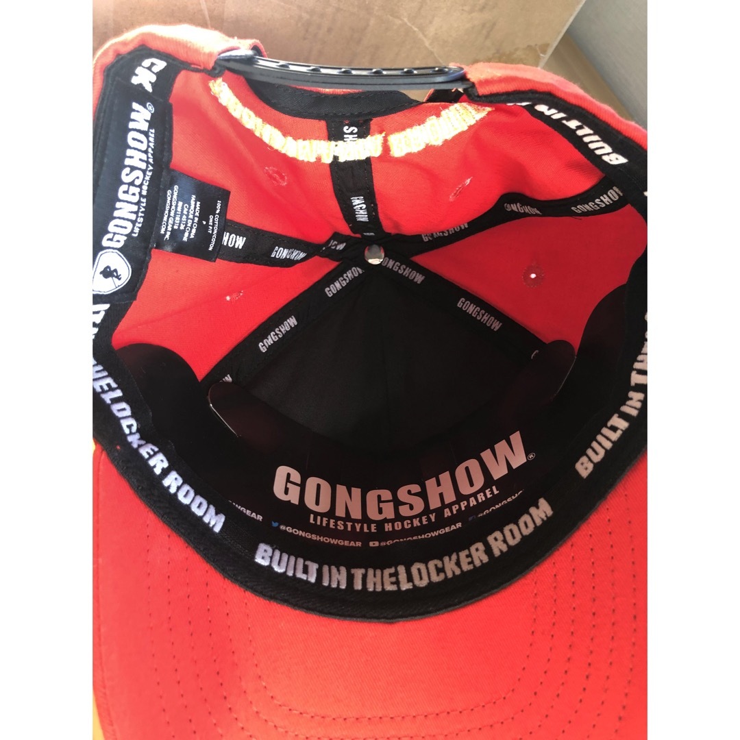 〔送料込み〕GONG SHOW アイスホッケー キャップ  ホッケーマニア メンズの帽子(キャップ)の商品写真