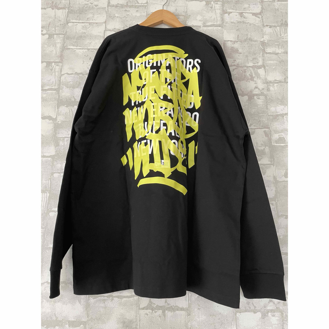 メンズ【NEW ERA】BACK GRAPHIC LONG SLEEVE Tシャツ