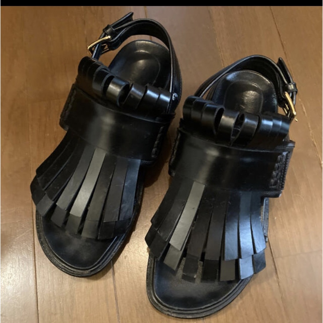 MARNIフリンジサンダル MARNIフリンジサンダル