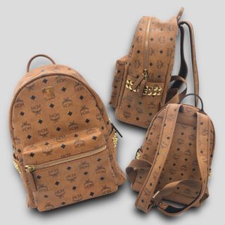 エムシーエム(MCM)のMCM スタッズリュック Lサイズ(バッグパック/リュック)