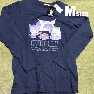 サンリオ(サンリオ)のクロミ　ロンT  ネイビー　Mサイズ(Tシャツ/カットソー(七分/長袖))