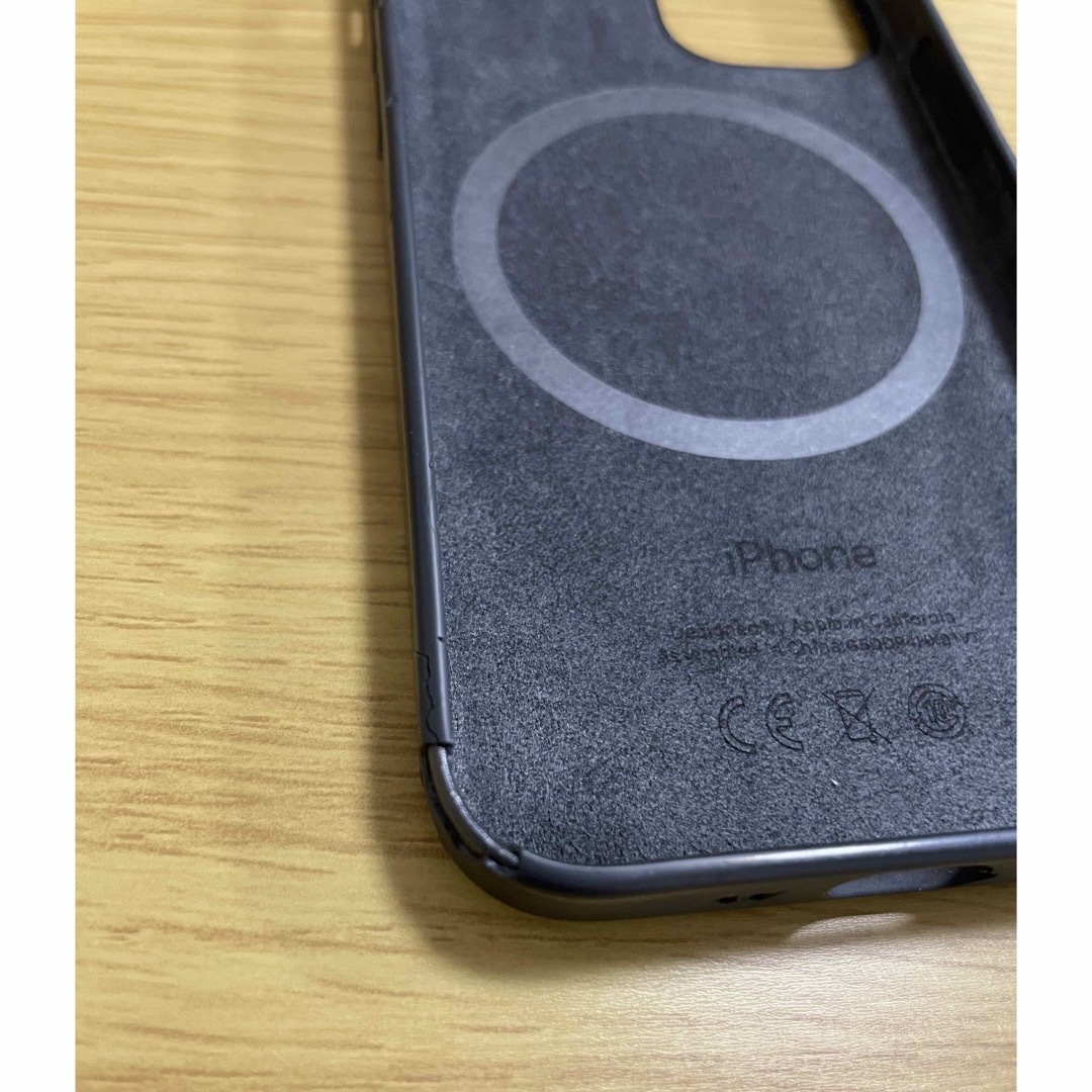 Apple(アップル)の iphone 12mini 用純正シリコンケース　ブラック スマホ/家電/カメラのスマホアクセサリー(iPhoneケース)の商品写真