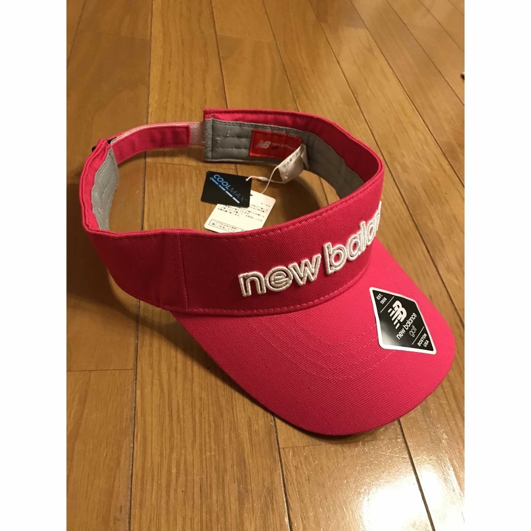 new balance golf(ニューバランスゴルフ)のニューバランス　ゴルフ　サンバイザー レディースの帽子(その他)の商品写真