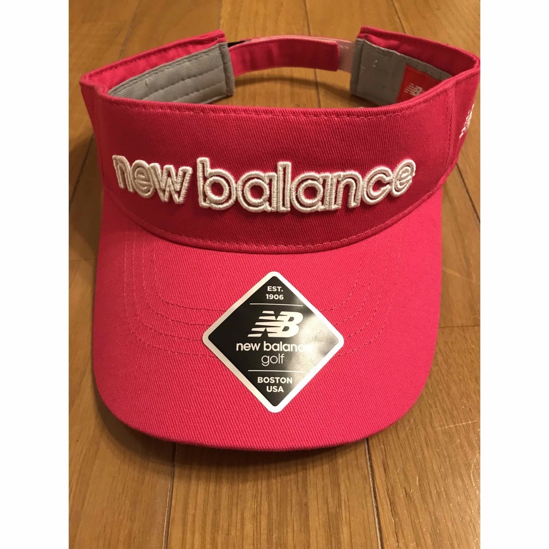 new balance golf(ニューバランスゴルフ)のニューバランス　ゴルフ　サンバイザー レディースの帽子(その他)の商品写真