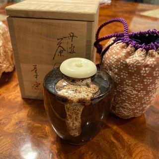 専用　茶道　茶入れ 丹波  (陶芸)