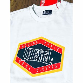 ディーゼル(DIESEL)のDIESEL  新品未使用　Lサイズ　スウェット　トレーナー　白　ディーゼル(スウェット)