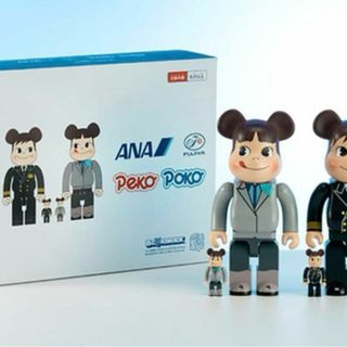 BE＠RBRICK for ANA　CAPTAIN ポコちゃん ＆ CA10代目(その他)