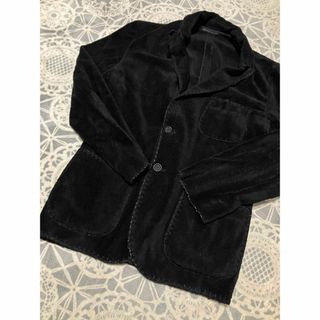 ヨウジヤマモトプールオム(Yohji Yamamoto POUR HOMME)のYOHJI YAMAMOTO  ブランケットエンブロイダリーステッチジャケット(テーラードジャケット)