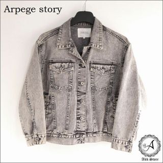 Arpage story レディース デニム ジャケット Gジャン(Gジャン/デニムジャケット)