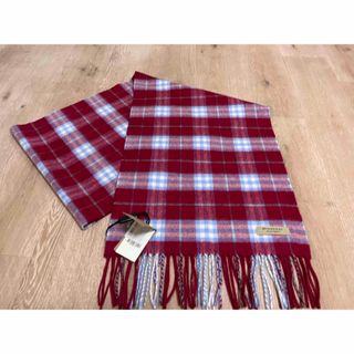 バーバリー(BURBERRY)のBURBERRY　バーバリー　マフラー　カシミア100％　タグ付き未使用品(マフラー/ショール)