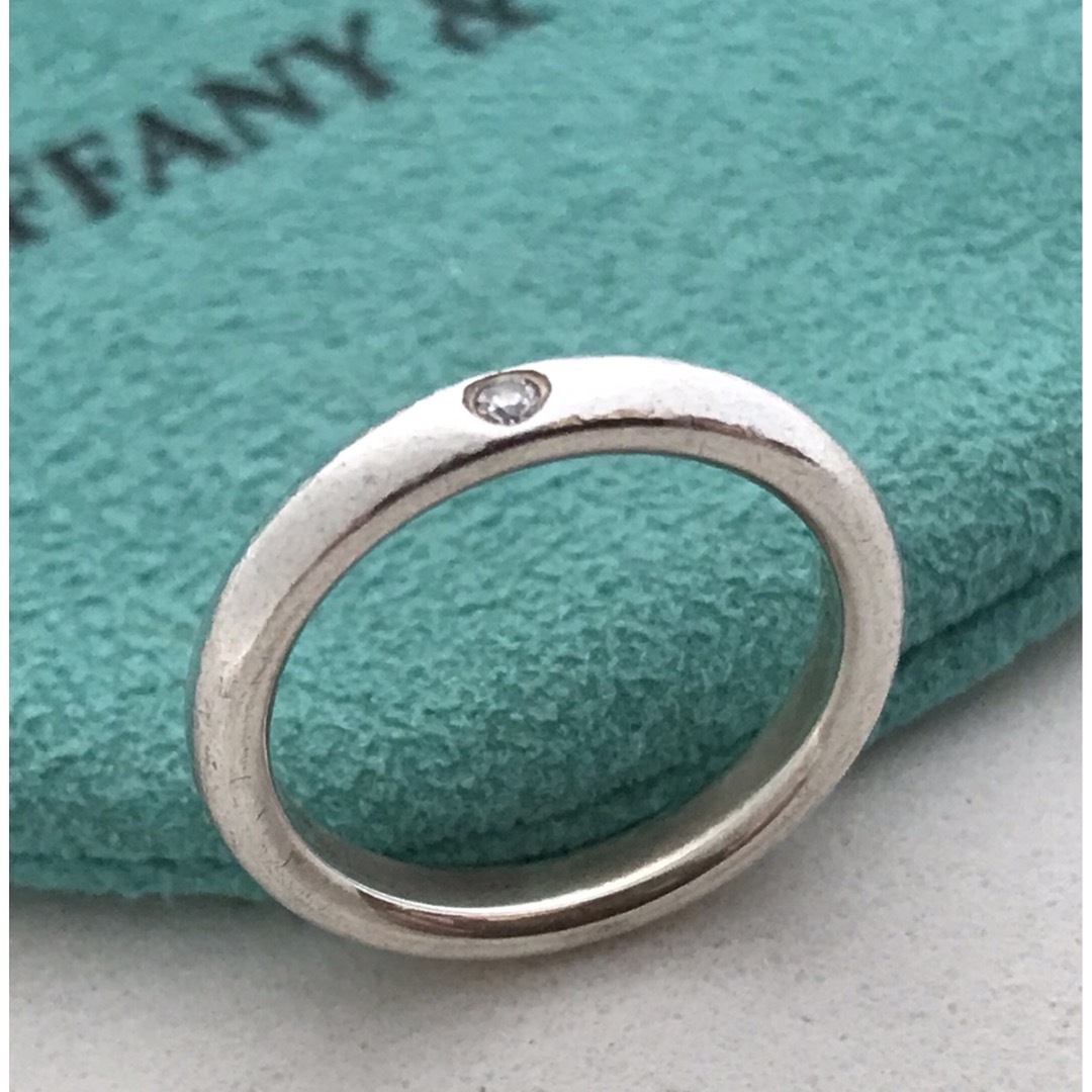 Tiffany & Co.(ティファニー)のTiffany バンドリング ダイヤモンドリング　6.5号 レディースのアクセサリー(リング(指輪))の商品写真