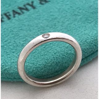 ティファニー(Tiffany & Co.)のTiffany バンドリング ダイヤモンドリング　6.5号(リング(指輪))