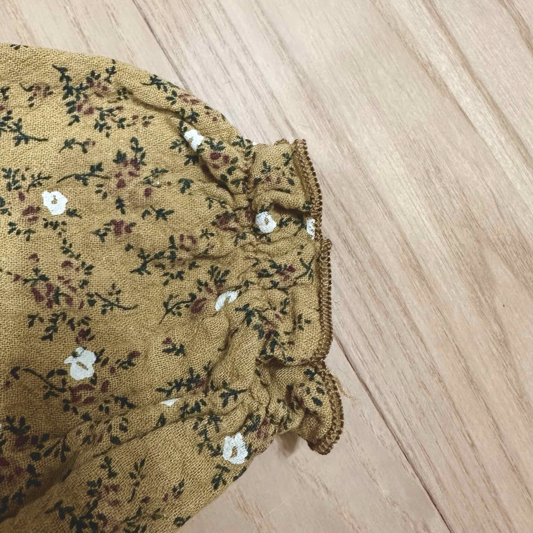 【boota】花柄ロンパース キッズ/ベビー/マタニティのベビー服(~85cm)(ロンパース)の商品写真