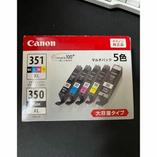 キヤノン(Canon)の【新品】Canon BCI-350XL BCI-351XL 5色 純正 インク(PC周辺機器)