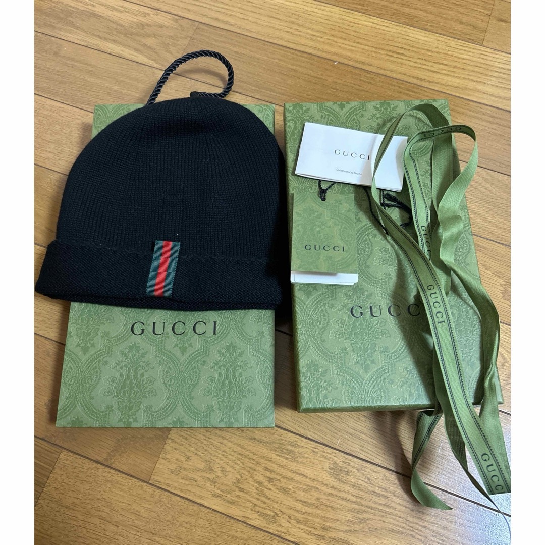 Gucci(グッチ)のGUCCI ニット帽 メンズの帽子(ニット帽/ビーニー)の商品写真