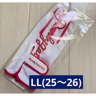 パーリーゲイツ(PEARLY GATES)の新品■7,040円【パーリーゲイツ】ゴルフ　グローブ  LL 25〜26(その他)