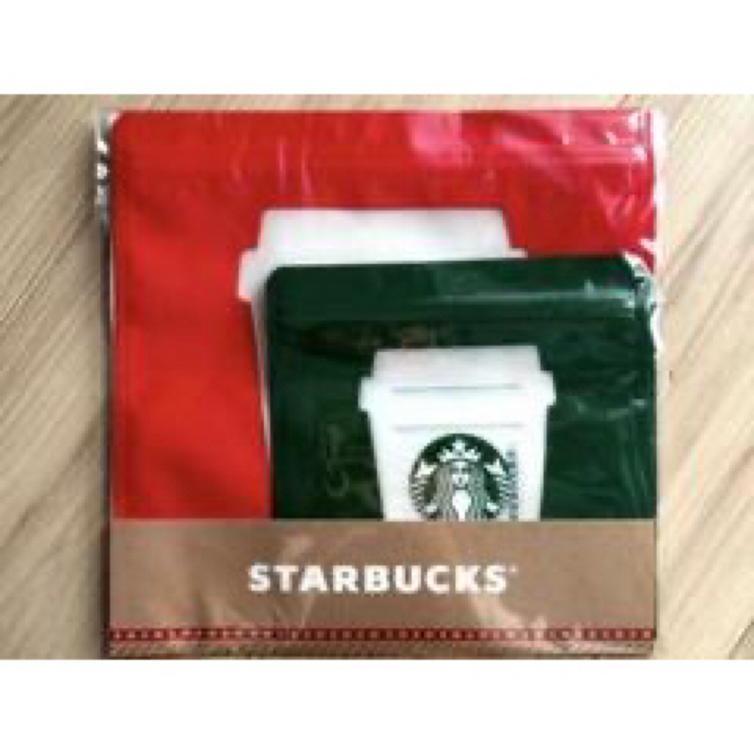 Starbucks(スターバックス)の非売品　スターバックス　オンラインストア限定　オリジナルジッパーバッグ レディースのバッグ(ショップ袋)の商品写真