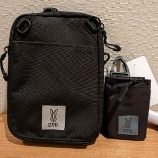 ディーオーディー(DOD)の【新品タグ付】DOD　ウサゼニーレ　グラサコ　ブラック　2個セット　大人気　財布(その他)