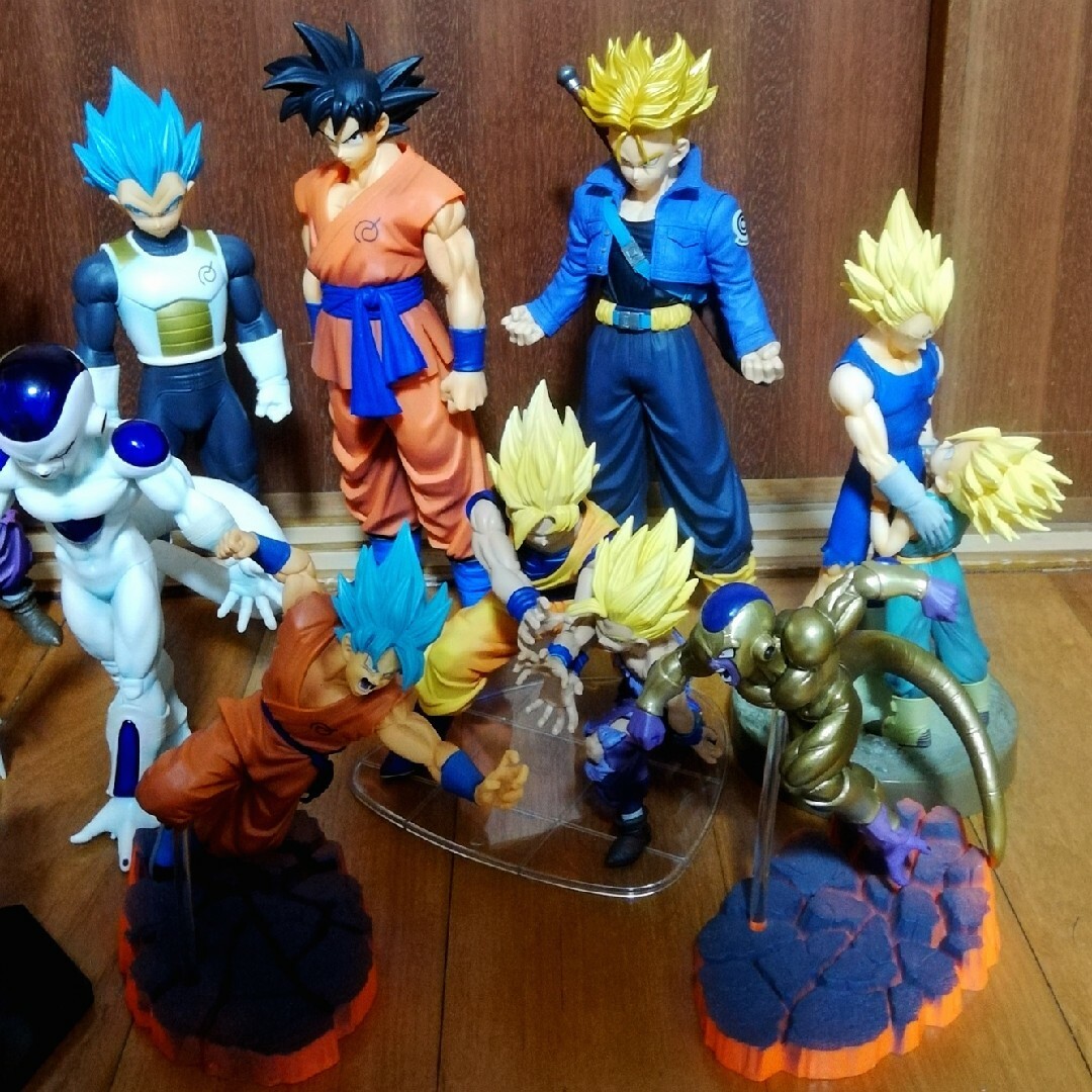 送料込み ドラゴンボール レアプライズ フィギュア 14体セットの