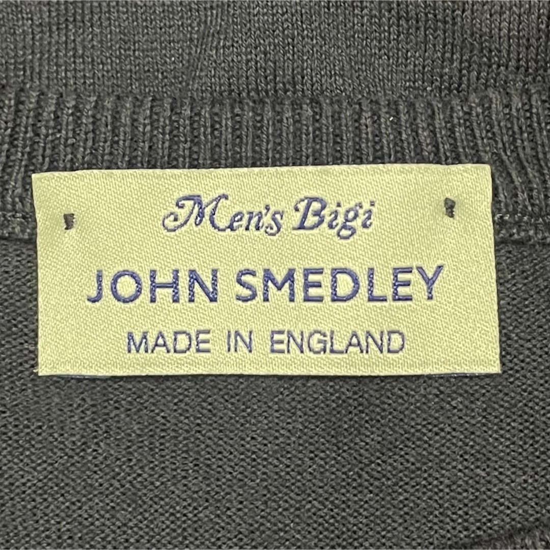 JOHN SMEDLEY(ジョンスメドレー)のJOHN SMEDLEY×Men's Bigi ニットクルーネックLサイズ メンズのトップス(ニット/セーター)の商品写真