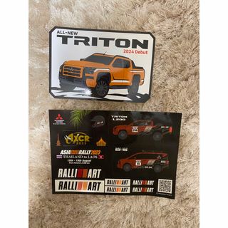 三菱 - 東京オートサロン2024  TRITON RALLIART  ステッカー