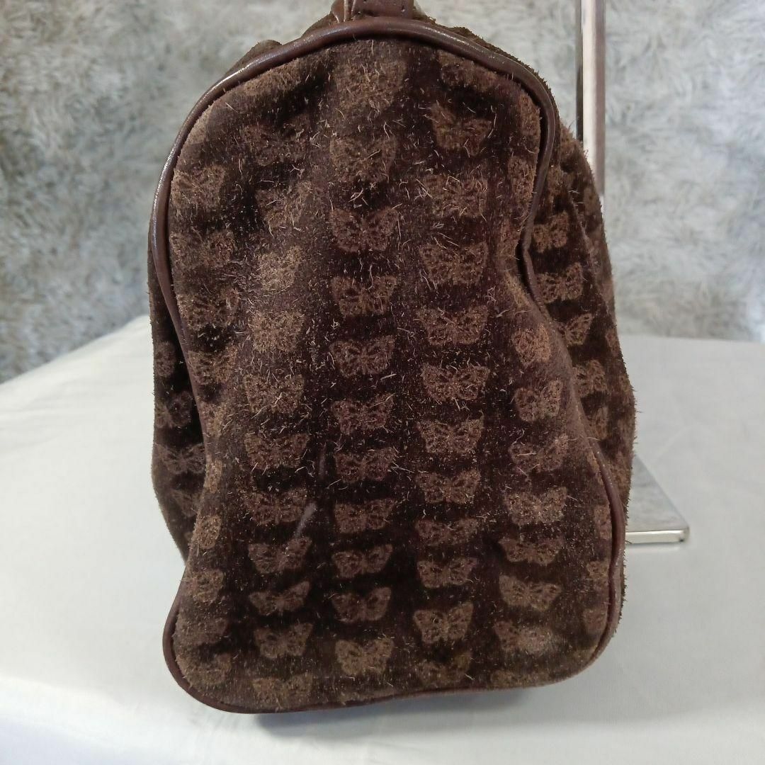 Bottega Veneta(ボッテガヴェネタ)のH4美品　ボッテガヴェネタ　ショルダーバッグ　バタフライ　スエード×レザー　茶系 レディースのバッグ(ショルダーバッグ)の商品写真