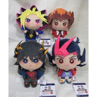 ✳遊戯王 みにコレ！ ぬいぐるみ マスコット 全4種セット✳キャラクターグッズ