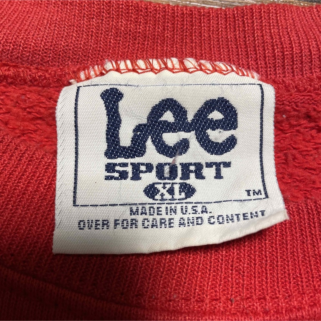 Lee(リー)の80s〜90s『Lee』リー　スウェット　デトロイト　レッドウイングス　NHL メンズのトップス(スウェット)の商品写真