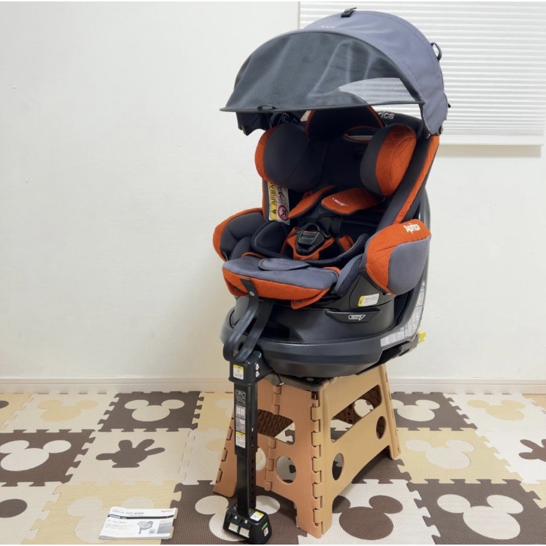 Aprica(アップリカ)のアップリカ☆チャイルドシート☆フラディアグロウプレミアムISOFIX☆綺麗☆ キッズ/ベビー/マタニティの外出/移動用品(自動車用チャイルドシート本体)の商品写真