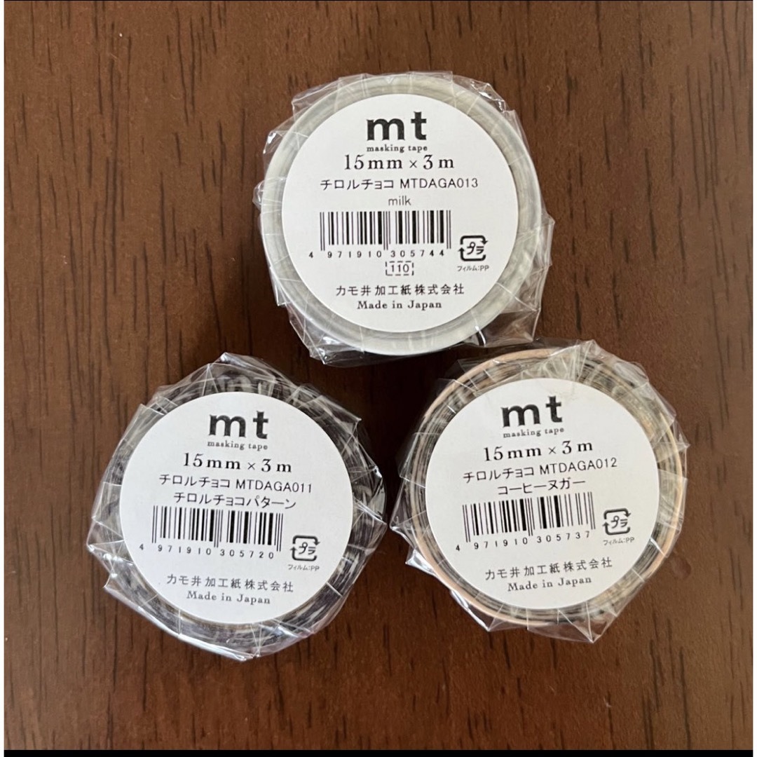 mt(エムティー)のmt  チロルチョコ　マスキングテープ　 ダガシ インテリア/住まい/日用品の文房具(テープ/マスキングテープ)の商品写真