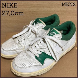 ナイキ(NIKE)のナイキ コートフォース NIKE COURT FORCE グリーン メンズ 27(スニーカー)