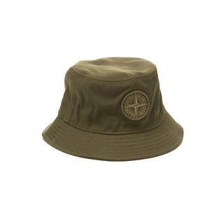 ストーンアイランド(STONE ISLAND)のStone Island Bucket Hat バケット ハット オリーブ(ハット)