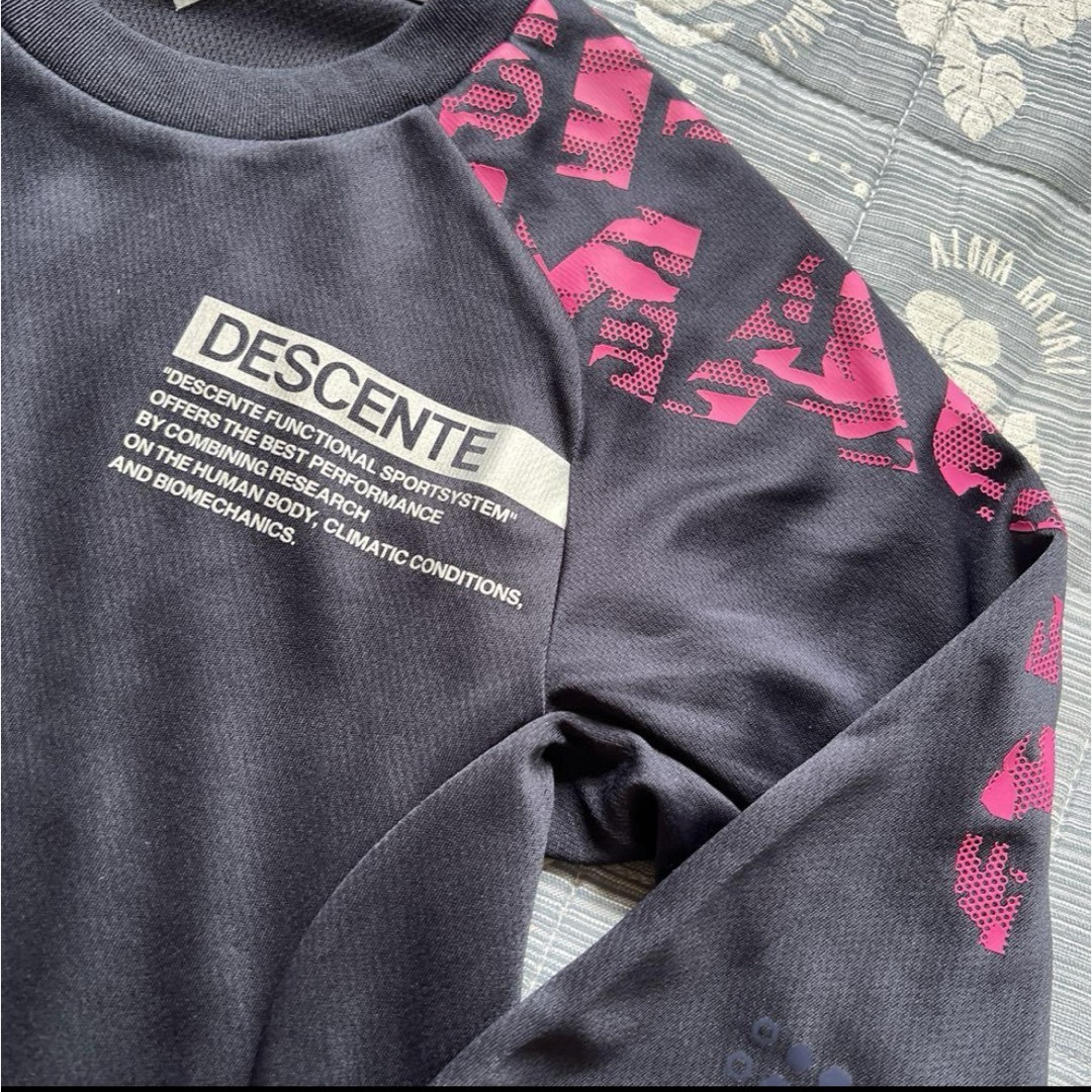 DESCENTE(デサント)のデサント バレーボール ロングTシャツ キッズ/ベビー/マタニティのキッズ服女の子用(90cm~)(Tシャツ/カットソー)の商品写真