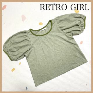 レトロガール(RETRO GIRL)の【RETRO GIRL】レトロガール 半袖シャツF グリーンモザイク Tシャツ(Tシャツ(半袖/袖なし))