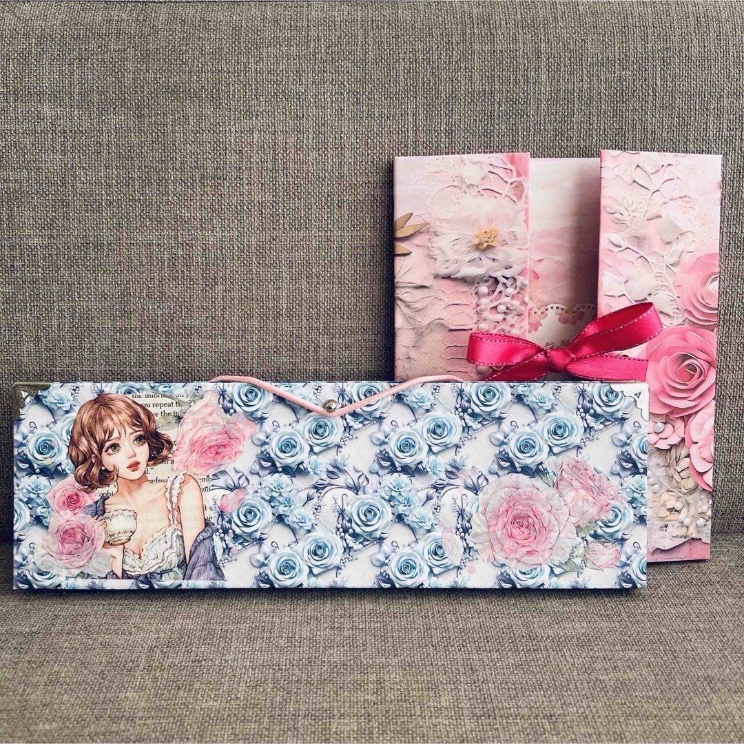 マステケース ♡ おすそ分けファイル ♡ 蛇腹 ハンドメイドの文具/ステーショナリー(その他)の商品写真