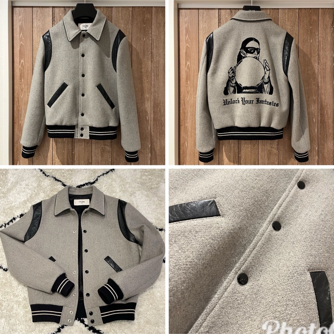 CELINE - CELINE セリーヌ テディジャケット エディ19aw 超美品 CELINE - CELINE セリーヌ テディジャケット エディ19aw 超美品