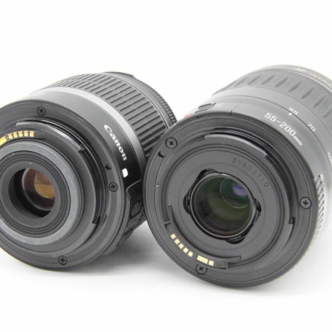 Canon(キヤノン)の新品級☆ Canon EOS Kiss X7 ダブルレンズ iPhone転送OK スマホ/家電/カメラのカメラ(コンパクトデジタルカメラ)の商品写真