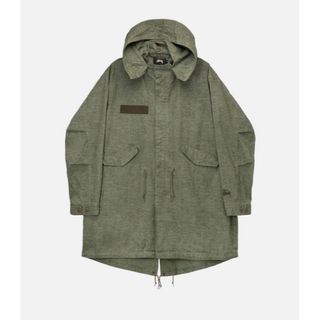 STUSSY - stussy nyco fishtail parka コート　モッズコート