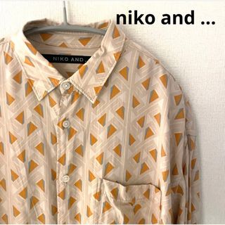 コラボメンズビッグシャツ　ツモリチサト　niko and …