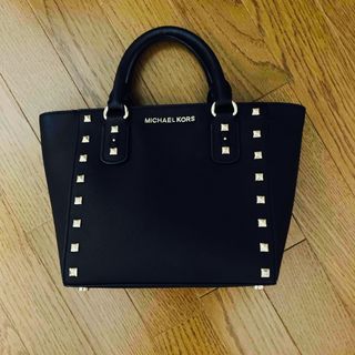 マイケルコース(Michael Kors)のマイケルコース　ブラック　トートバッグ　レディース(トートバッグ)