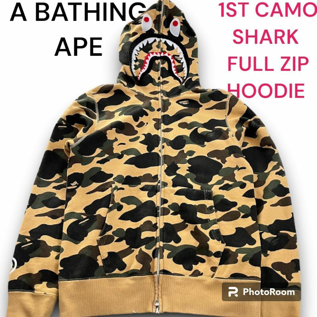 A BATHING APE - アベイシングエイプ ファーストカモ シャーク