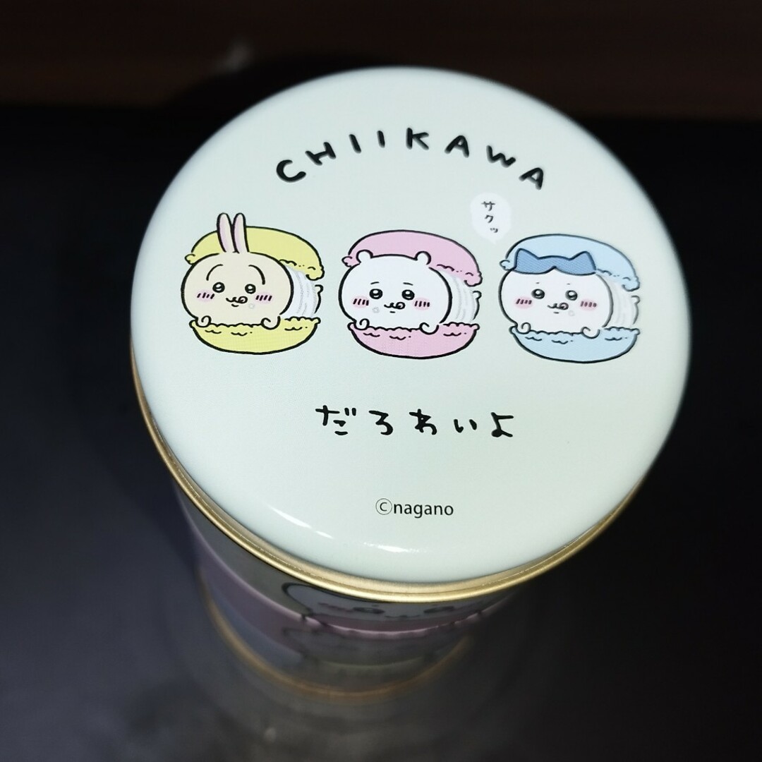 ちいかわ　ダロワイヨ　缶セット エンタメ/ホビーのおもちゃ/ぬいぐるみ(キャラクターグッズ)の商品写真