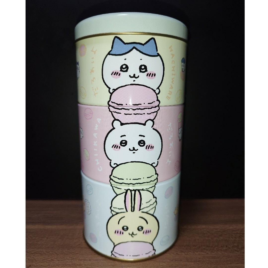 ちいかわ　ダロワイヨ　缶セット エンタメ/ホビーのおもちゃ/ぬいぐるみ(キャラクターグッズ)の商品写真