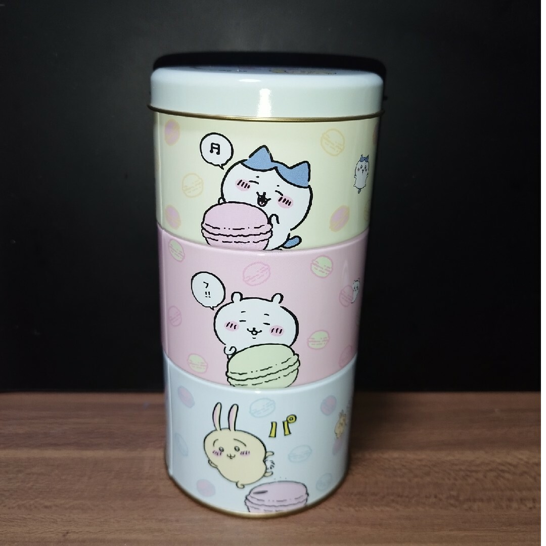 ちいかわ　ダロワイヨ　缶セット エンタメ/ホビーのおもちゃ/ぬいぐるみ(キャラクターグッズ)の商品写真