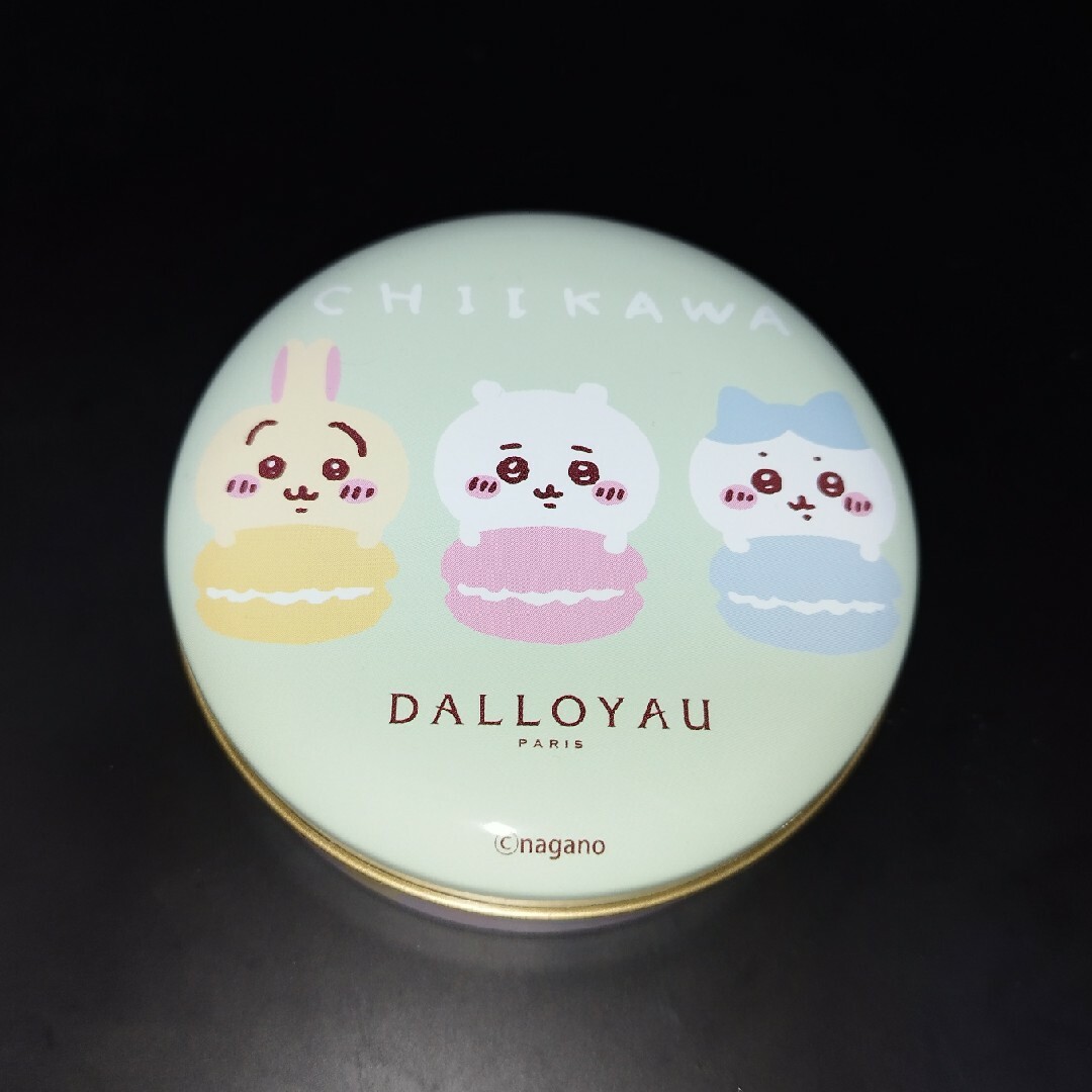 ちいかわ　ダロワイヨ　缶セット エンタメ/ホビーのおもちゃ/ぬいぐるみ(キャラクターグッズ)の商品写真