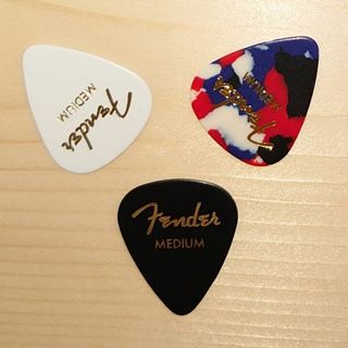 ギター・ベース ピック Fender351 MEDIUM 3枚3色(その他)